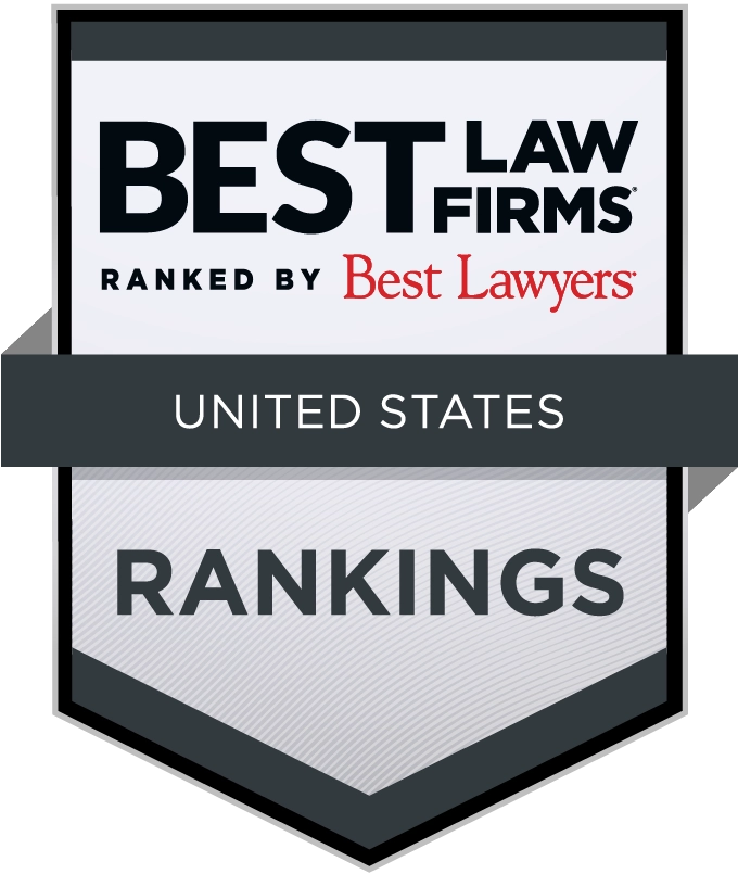 Best Law Firms Rankings Badge