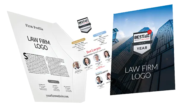 Sample brochures that highlight the firms BLF rankings