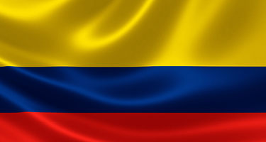 Yellow, blue and red stripes