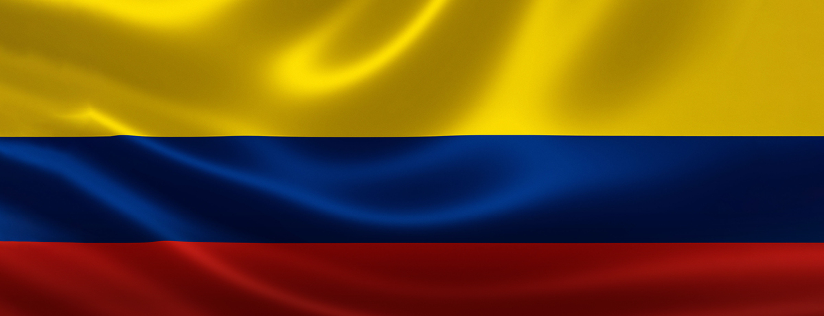 Yellow, blue and red stripes