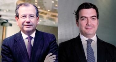 Side by side portrait of Fernando Vives and Gonzalo García-Fuertes