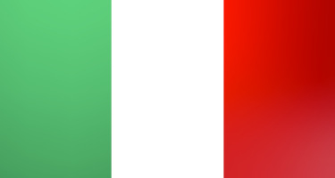 The flag of Italy announcing the 2022 Best Lawyers 
