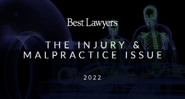 Cover page of Best Lawyers Injury & Malpractice Publication