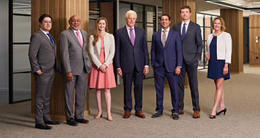 Group of lawyers pose for a picture