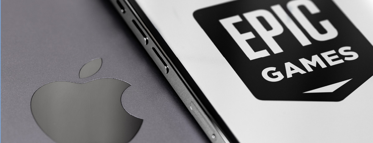 Apple v Epic Games lawsuit headline