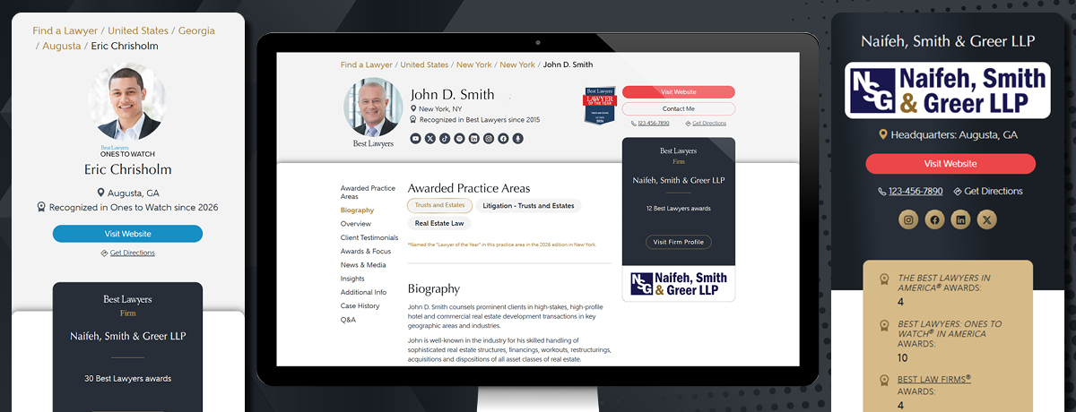 Image of a legal directory profile