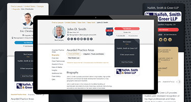 Image of a legal directory profile