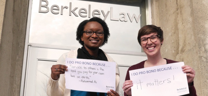 Inside Berkeley Law's Pro Bono Program