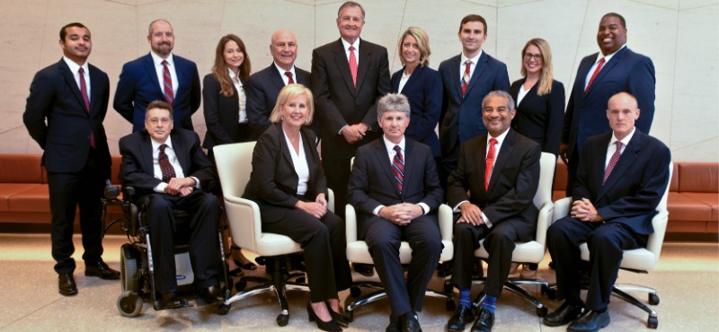 Koonz, McKenney, Johnson, DePaolis & Lightfoot Firm smiles for a photo