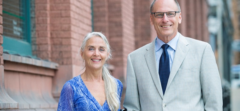 Founders Sam Myers and Elizabeth Thompson of a top immigration law firm