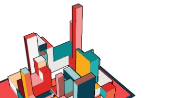 Colorful Building Illustration Representing PLMJ’s Legacy