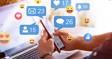 social media headline