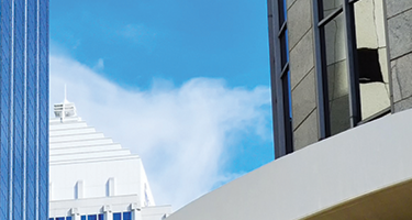 A scenic view of downtown Tampa, Florida