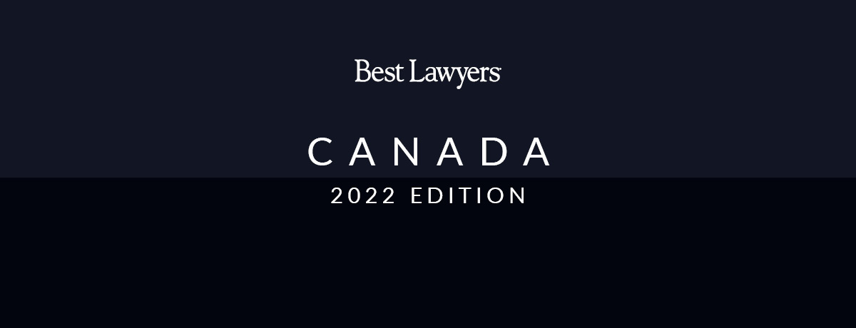 2022 Canada's Best Lawyers Publication
