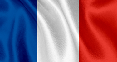 Blue, white and red stripes