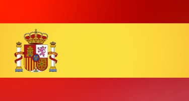 The flag of Spain