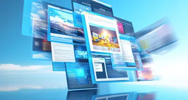 Multiple web browser windows displaying lawyer profile pages 