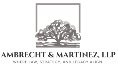 Ambrecht & Martinez LLP Logo