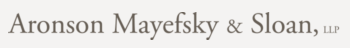 Aronson Mayefsky & Sloan, LLP Logo