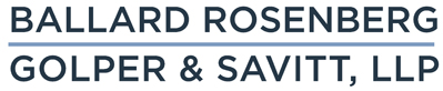 Logo for Ballard, Rosenberg, Golper & Savitt, LLP