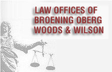 Logo for Broening, Oberg, Woods & Wilson, PC