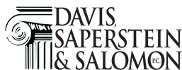 Logo for Davis, Saperstein & Salomon, P.C.