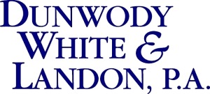 Dunwody White & Landon, P.A. Logo