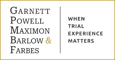 Logo for Garnett Powell Maximon Barlow & Farbes