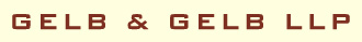Logo for Gelb & Gelb LLP