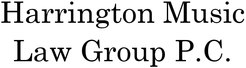 Harrington Music Law Group P.C.  Logo