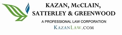 Logo for Kazan, McClain, Satterley & Greenwood, A Professional Law Corporation
