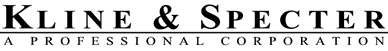 Logo for Kline & Specter PC