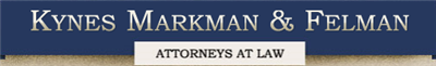 Logo for Kynes, Markman & Felman, P.A.