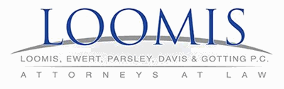 Logo for Loomis Law Firm