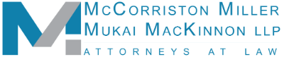 Logo for McCorriston Miller Mukai MacKinnon LLP