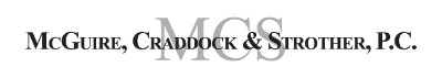 Logo for McGuire, Craddock & Strother, P.C.