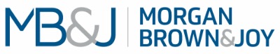 Logo for Morgan, Brown & Joy, LLP