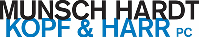 Munsch Hardt Kopf & Harr PC Logo