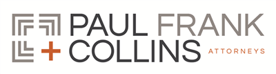 Paul Frank + Collins P.C.  Logo