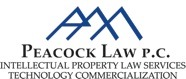 Logo for Peacock Law P.C. 