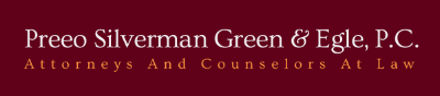 Logo for Preeo Silverman Green & Egle PC