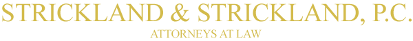 Logo for Strickland & Strickland PC