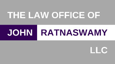 Logo for The Law Office of John Ratnaswamy