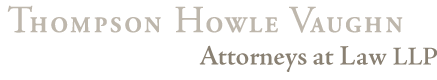 Logo for Thompson Howle Vaughn Attorneys at Law LLP