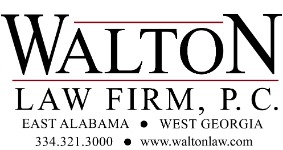 Logo for Walton Law Firm PC
