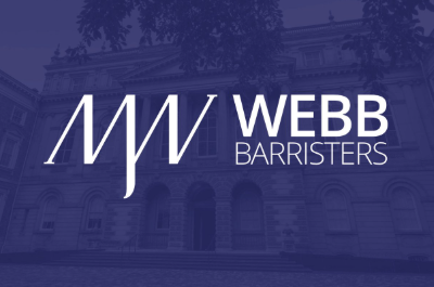 Logo for Webb Barristers