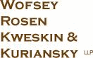 Wofsey Rosen Kweskin & Kuriansky LLP Logo