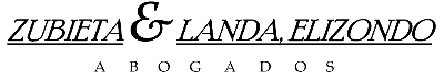 Zubieta & Landa, Elizondo Logo