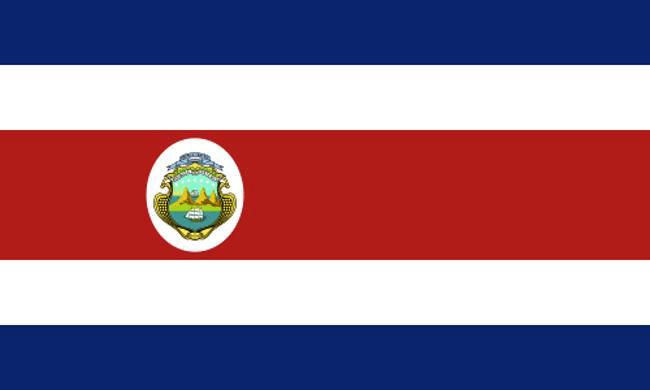 Country flag for Costa Rica