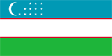 Country flag for Uzbekistan